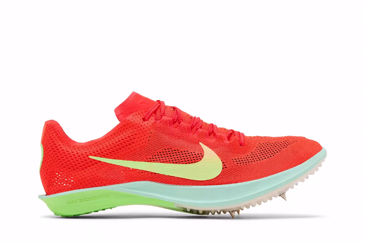 Nike ZoomX Dragonfly 2 Bright Crimson Lime Blast, view 2