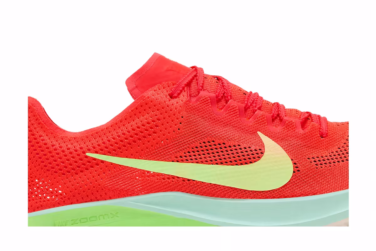 Nike ZoomX Dragonfly 2 Bright Crimson Lime Blast, view 3