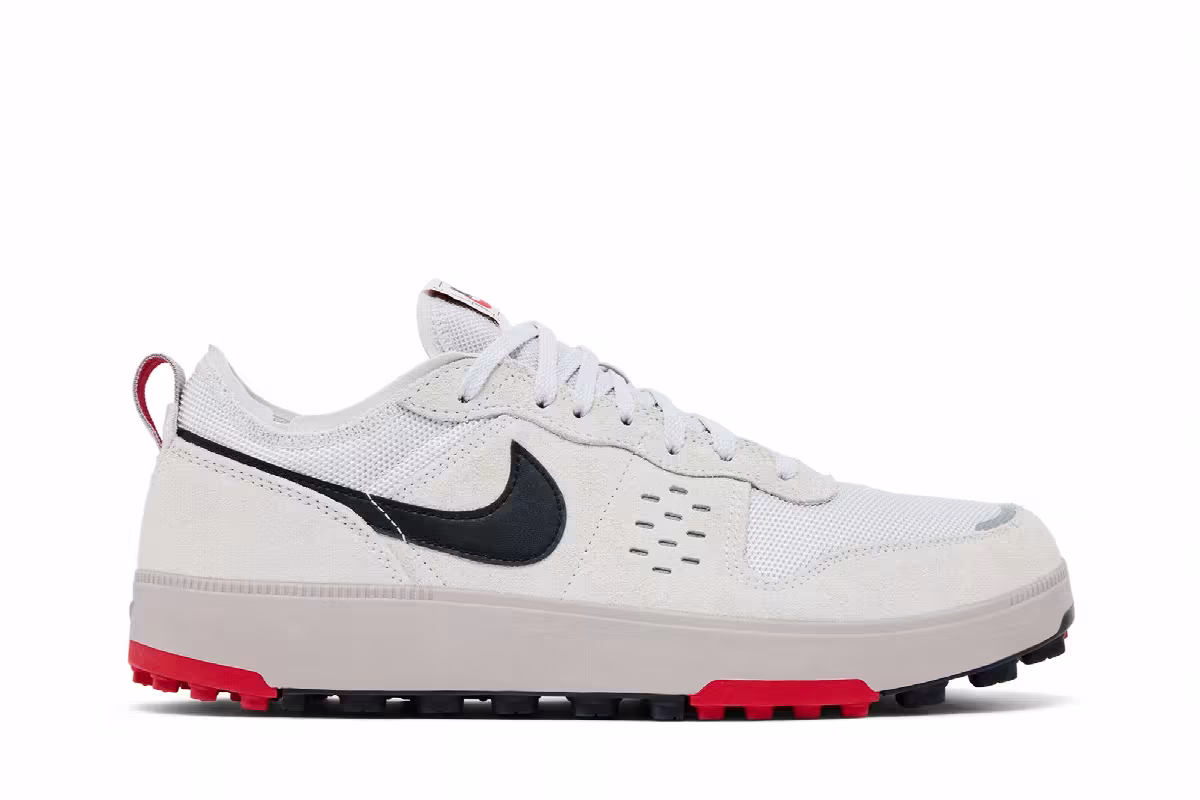 Nike C1TY College Grey Fire Red Black, view 2