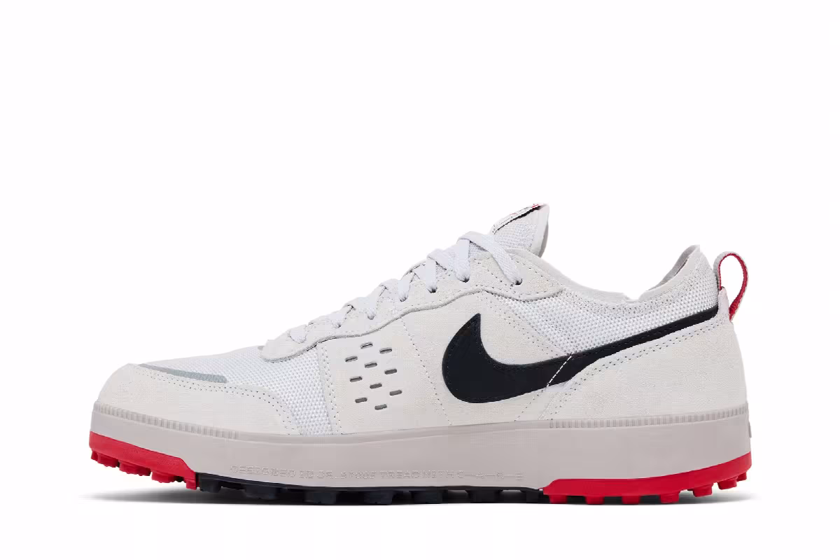 Nike C1TY College Grey Fire Red Black, view 4