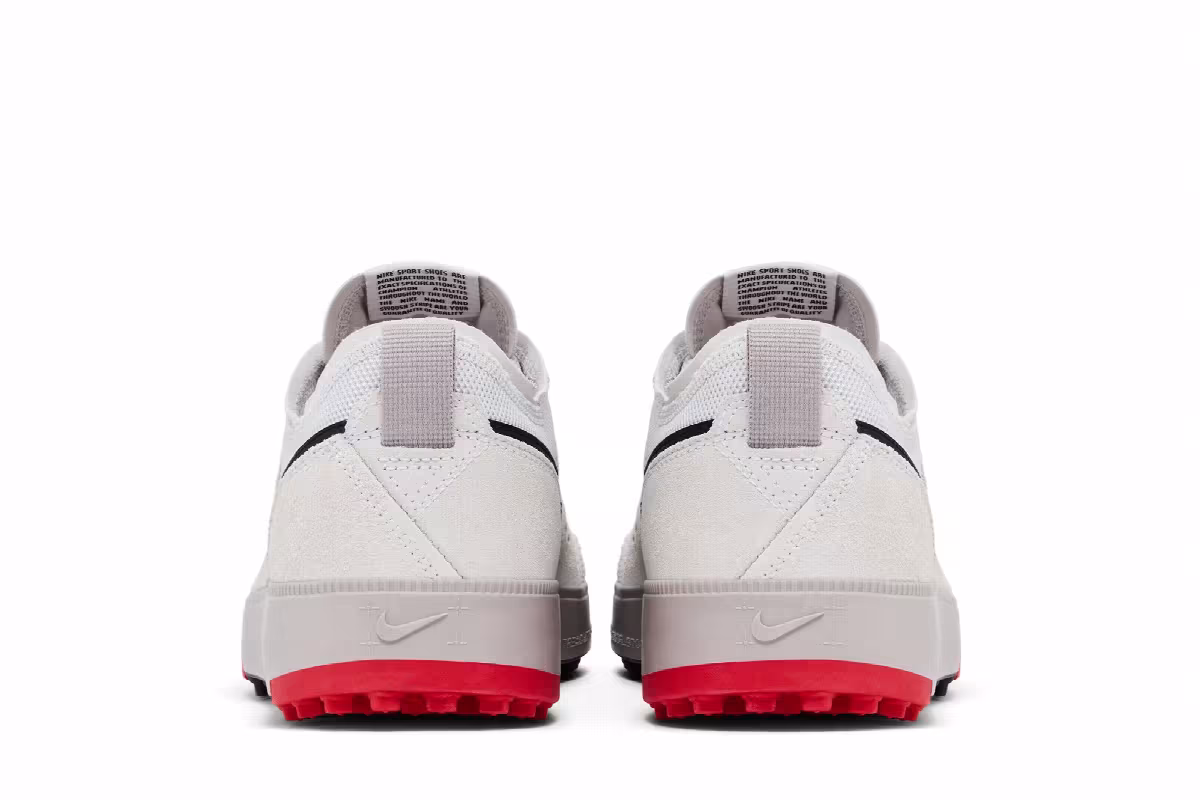 Nike C1TY College Grey Fire Red Black, view 7