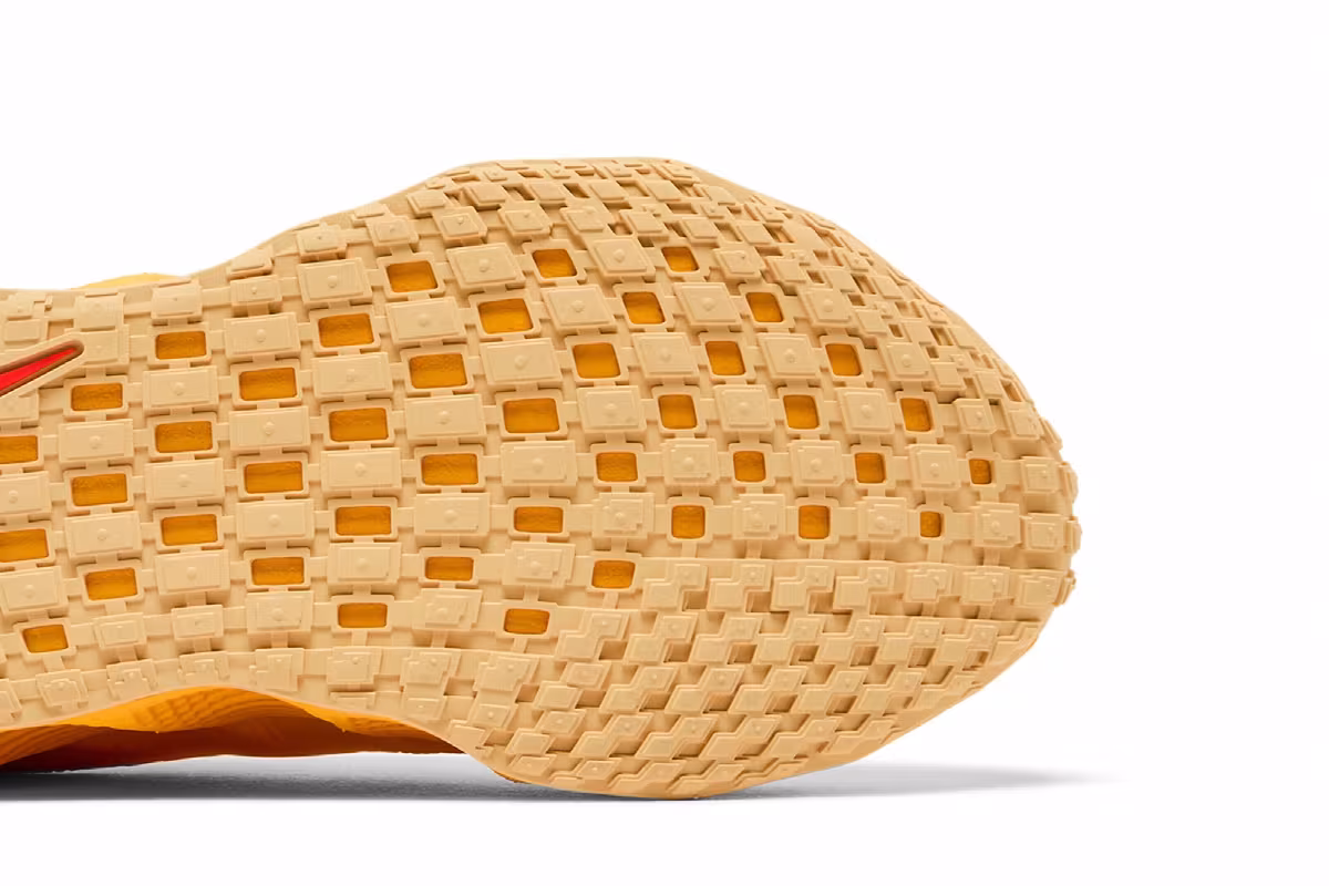 Nike Ava Rover Celestial Gold Bright Crimson, view 6