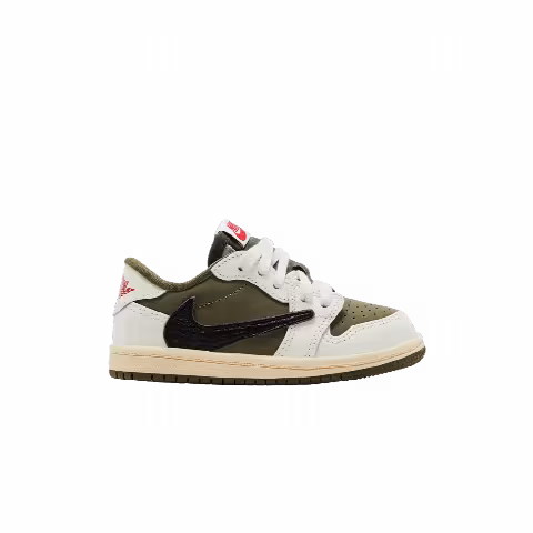 Travis Scott x Air Jordan 1 Retro Low OG SP TD 'Reverse Olive / Medium Olive'