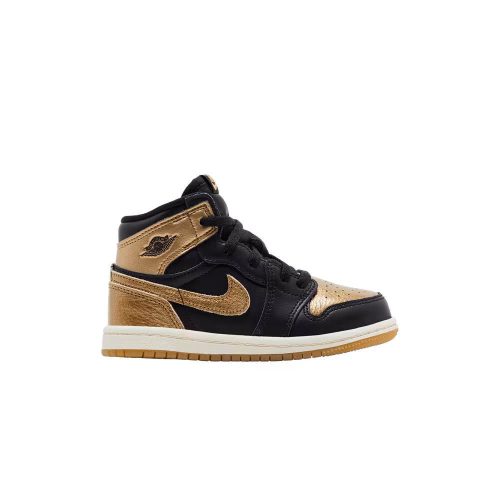 Air Jordan 1 High OG TD Black Gold