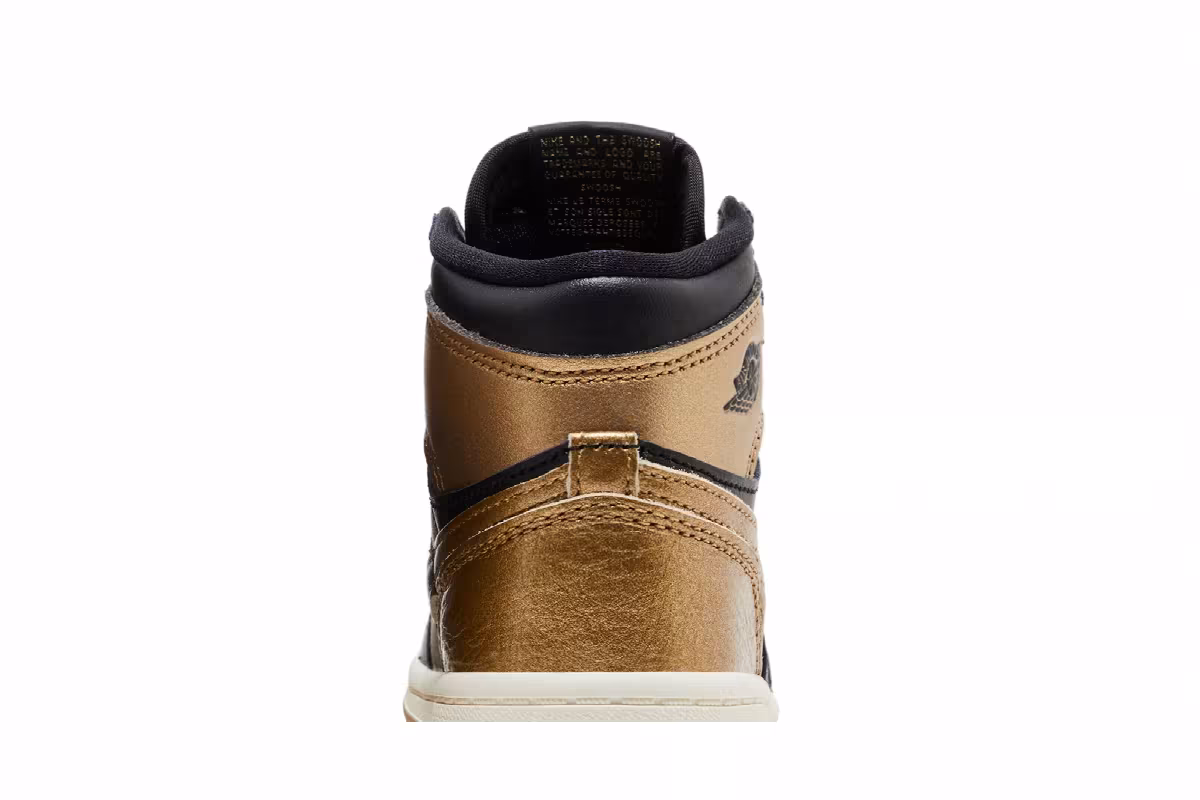 Air Jordan 1 High OG TD Black Gold, view 8