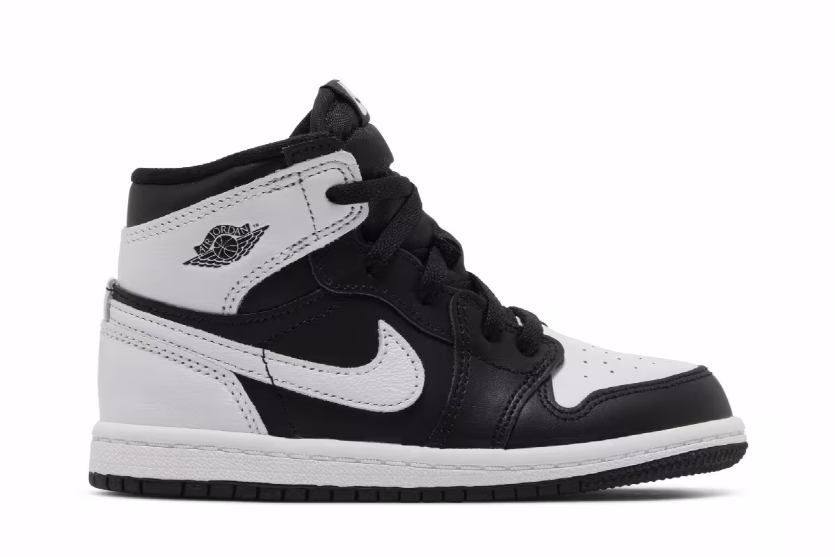Air Jordan 1 High OG TD Black White 2.0, view 2