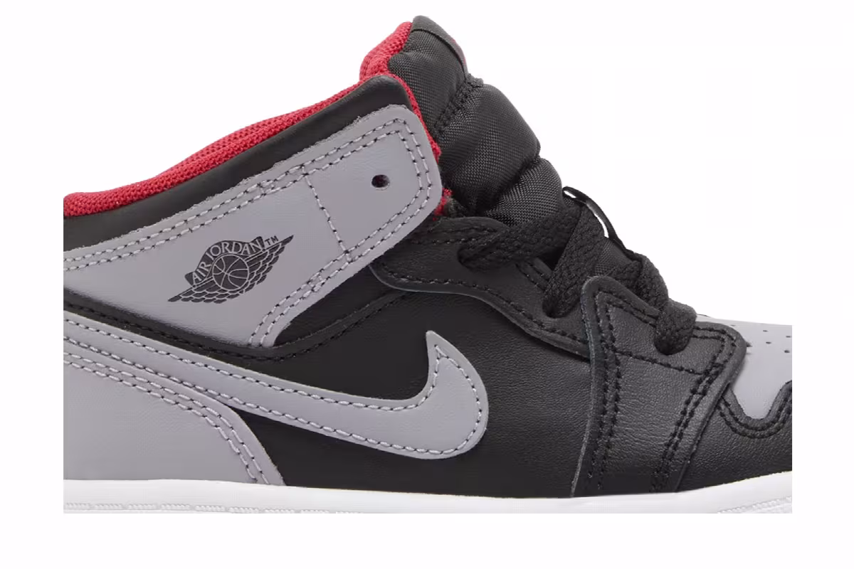 Air Jordan 1 Mid TD Bred Shadow, view 3