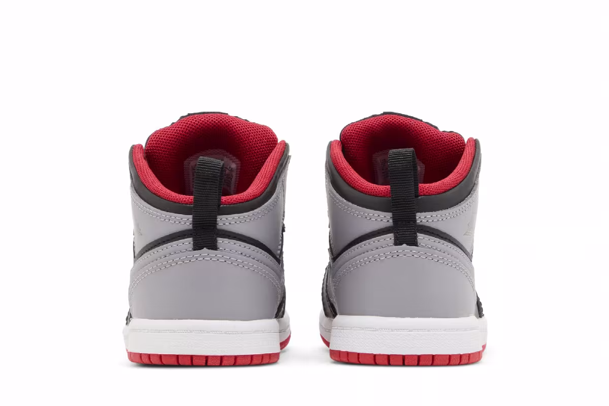 Air Jordan 1 Mid TD Bred Shadow, view 7