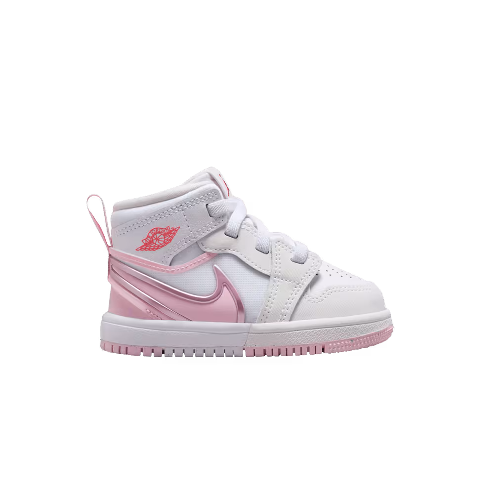 Air Jordan 1 Mid RM EasyOn TD White Pink Foam