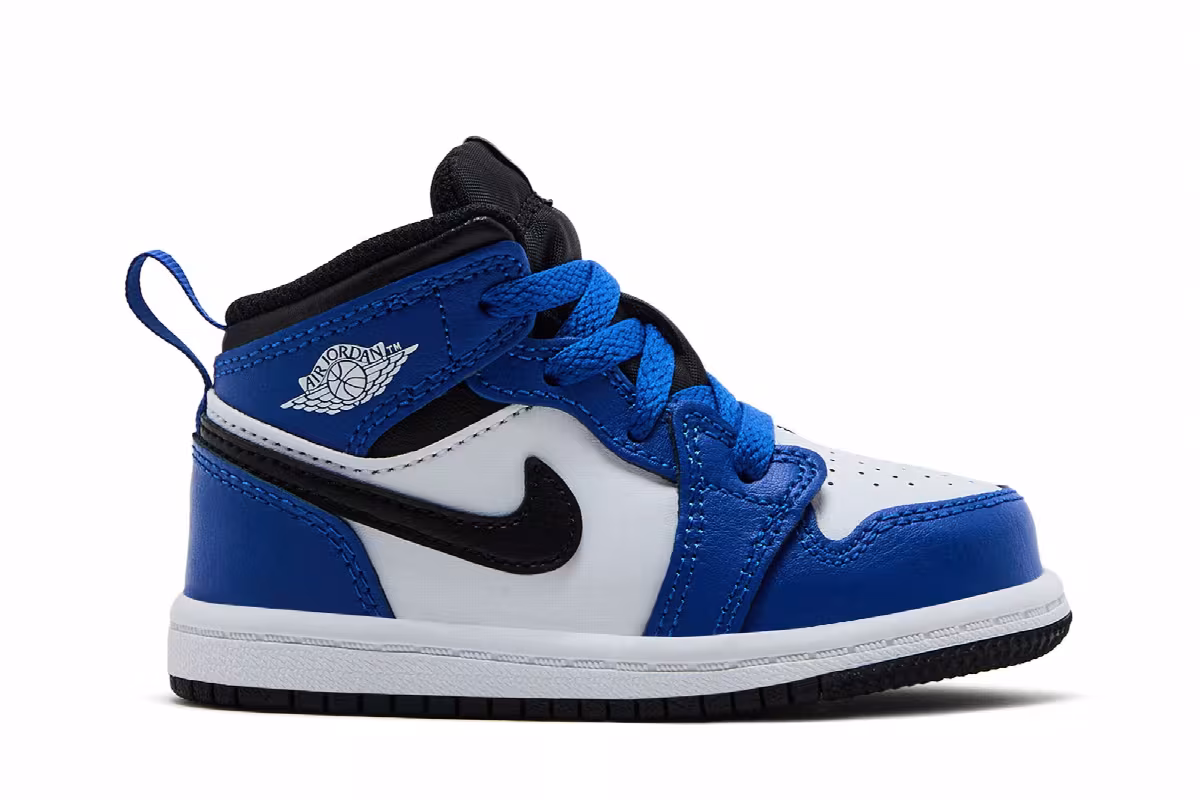 Air Jordan 1 Mid TD Game Royal, view 2