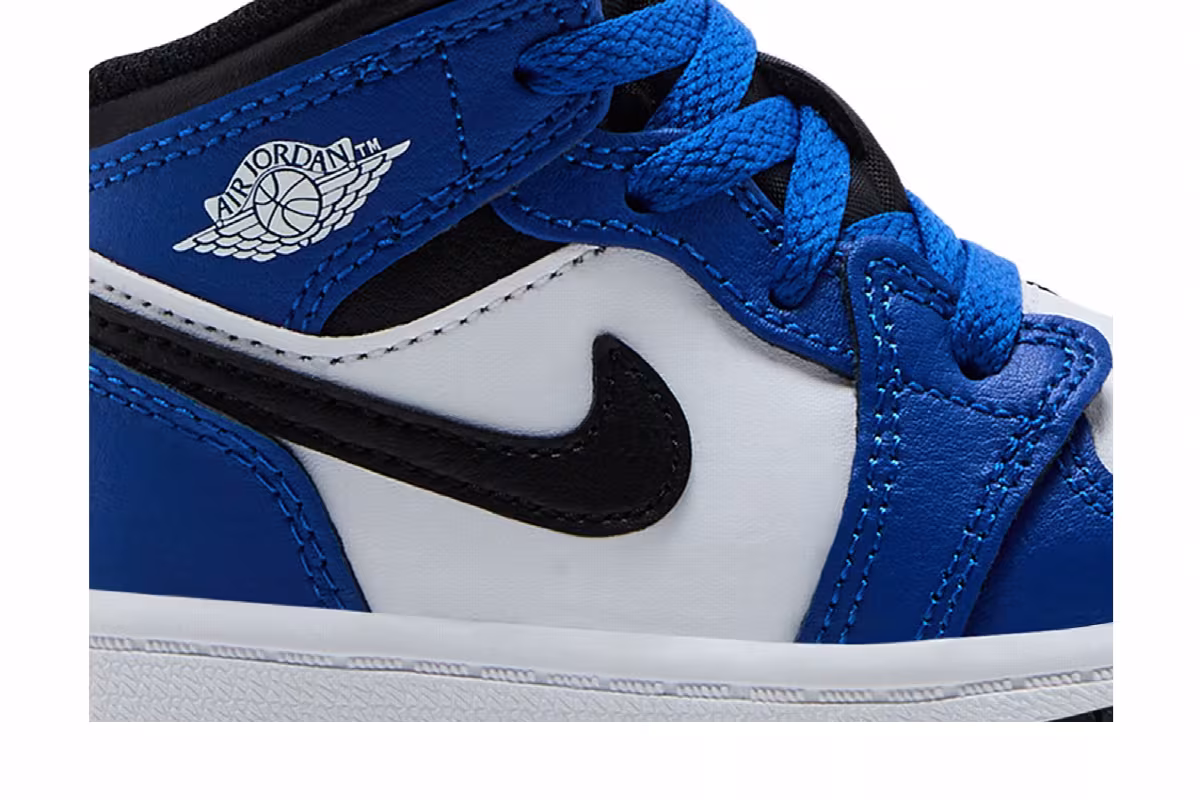 Air Jordan 1 Mid TD Game Royal, view 3
