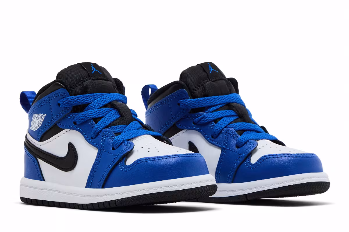 Air Jordan 1 Mid TD Game Royal, view 9