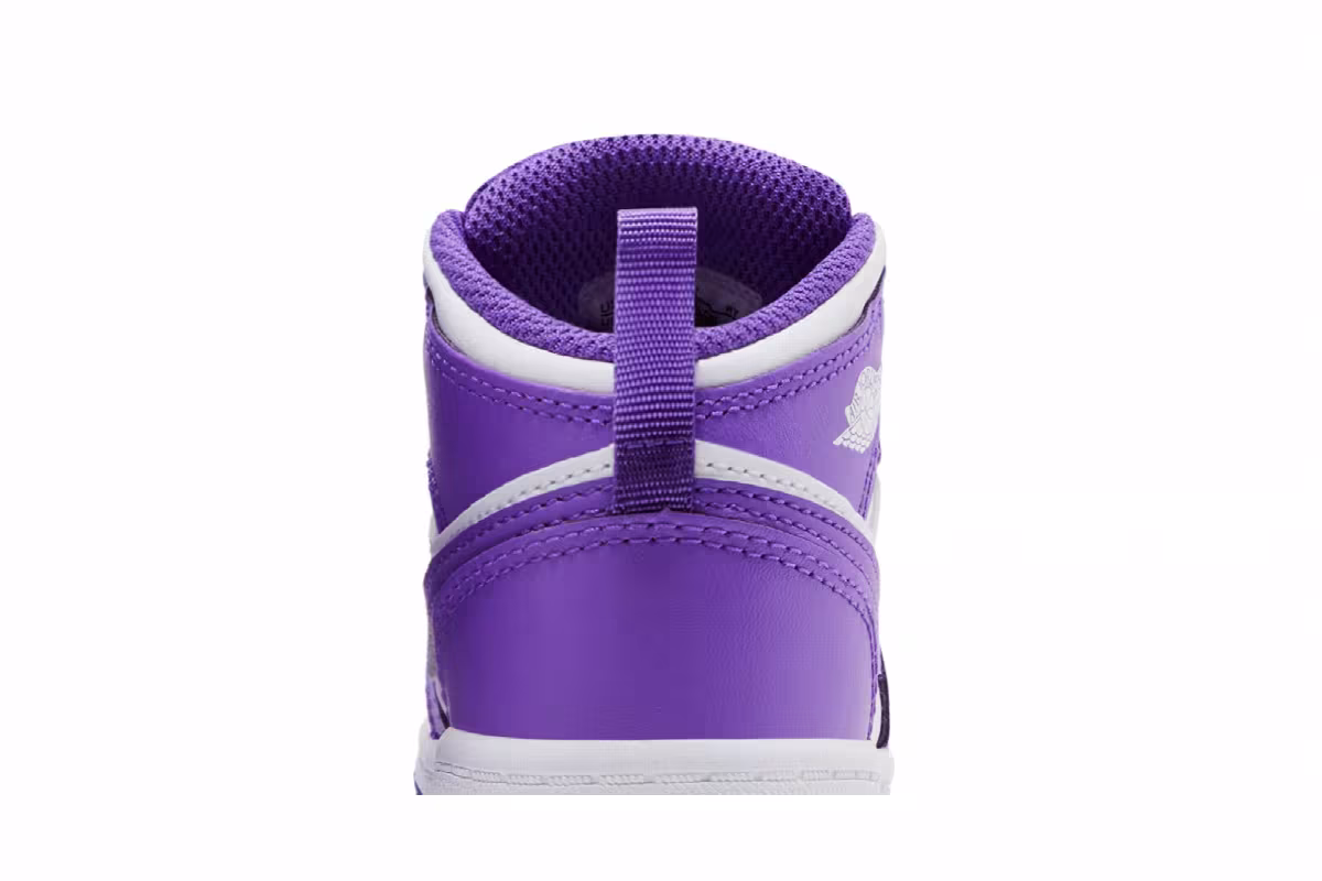Air Jordan 1 Mid TD Purple Venom, view 8