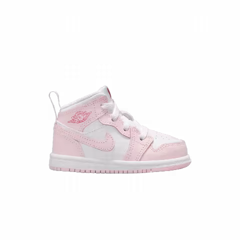 Air Jordan 1 Mid TD 'Pink Foam Fire Red'