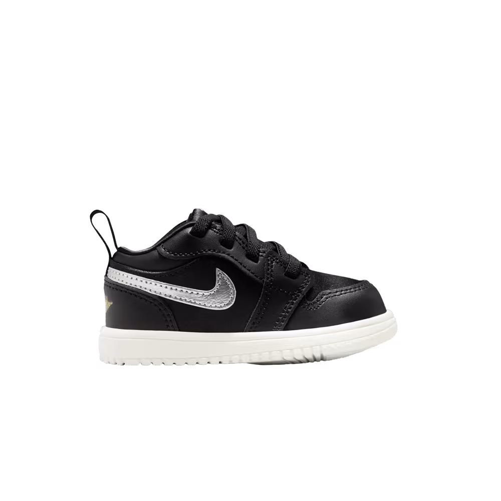 Air Jordan 1 Low ALT SE TD Black Metallic Silver
