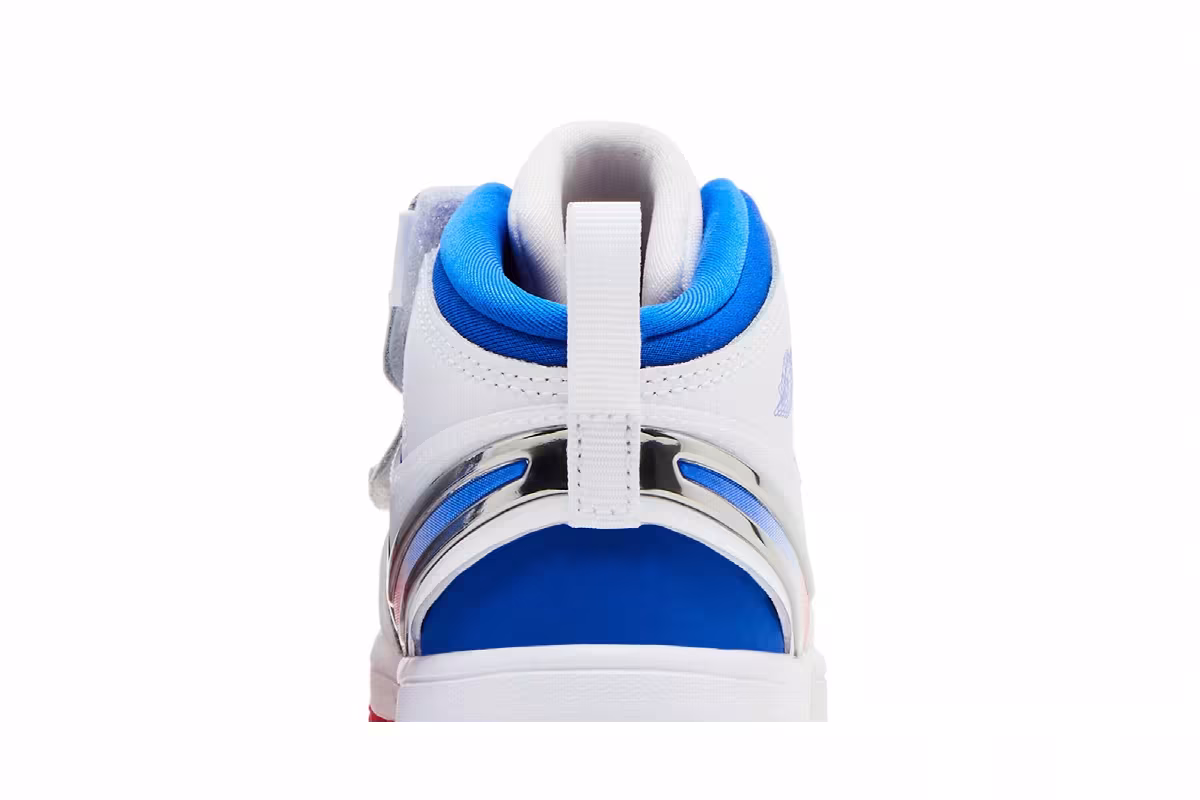 Air Jordan 1 Mid RM EasyOn TD White Racer Blue Red, view 8