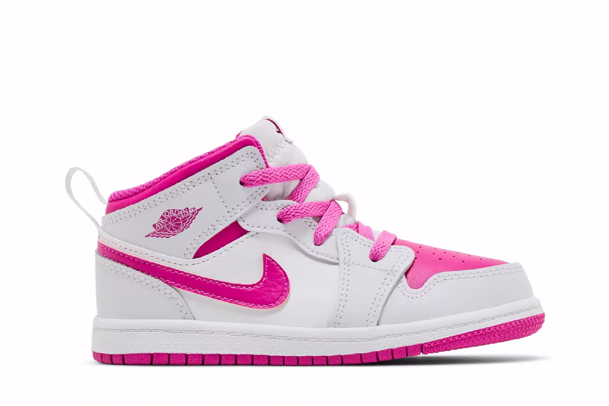 Air Jordan 1 Mid TD Fire Pink, view 2