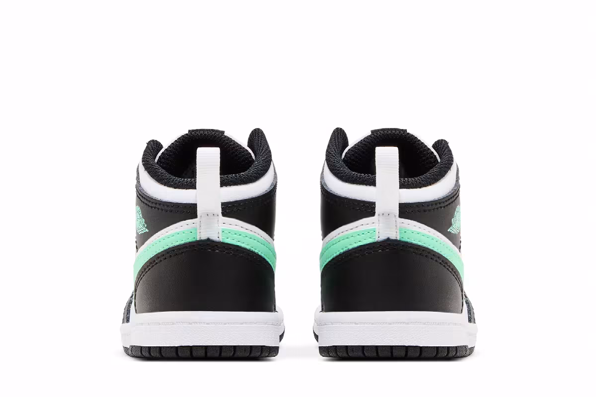 Air Jordan 1 Mid TD Green Glow, view 7
