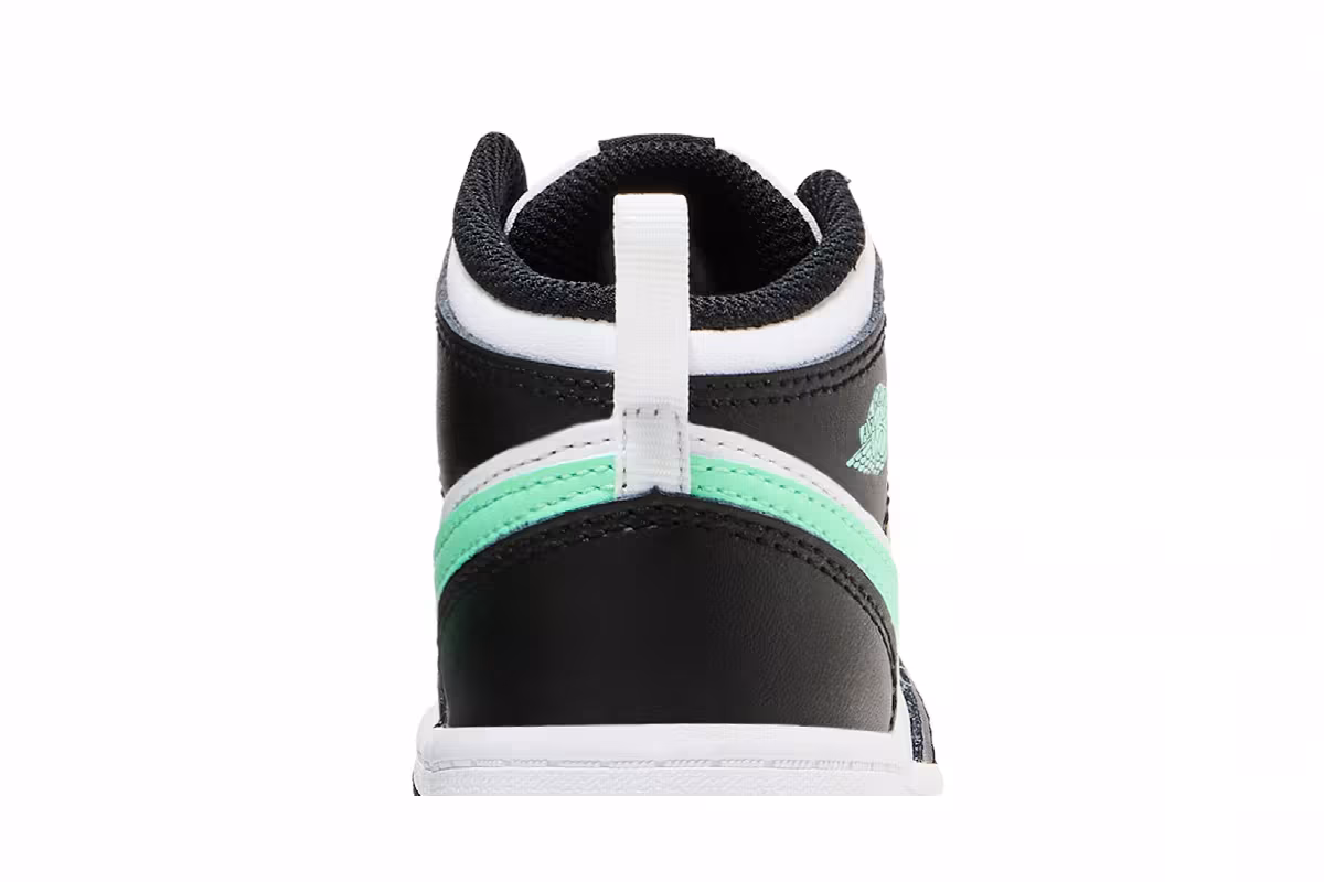 Air Jordan 1 Mid TD Green Glow, view 8