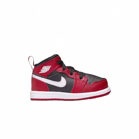 Air Jordan 1 Mid TD 'Gym Red Black White'