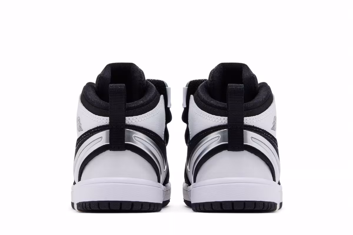 Air Jordan 1 Mid RM EasyOn TD Black White, view 7