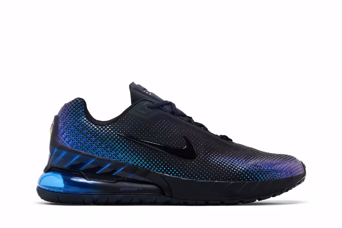 Nike Air Max Phoenix Black Deep Royal Blue, view 2
