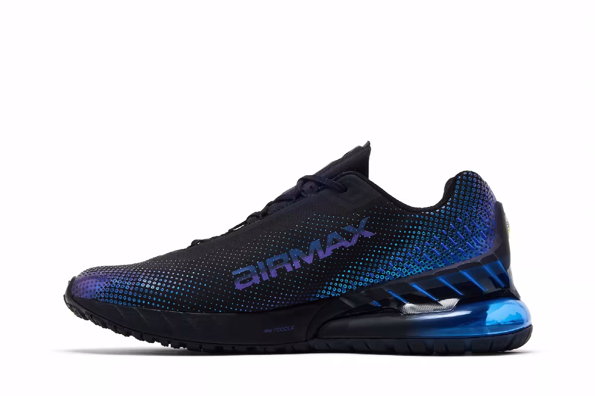 Nike Air Max Phoenix Black Deep Royal Blue, view 4