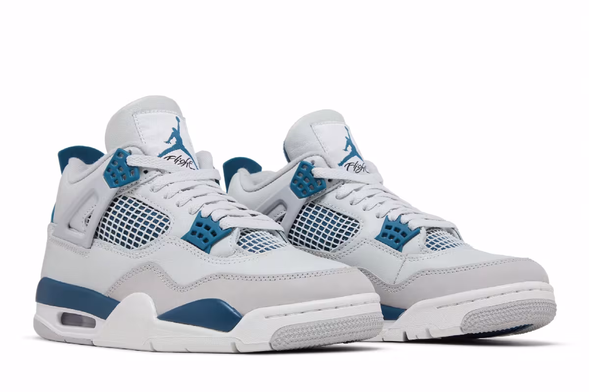 Air Jordan 4 Military Blue 2024, view 9