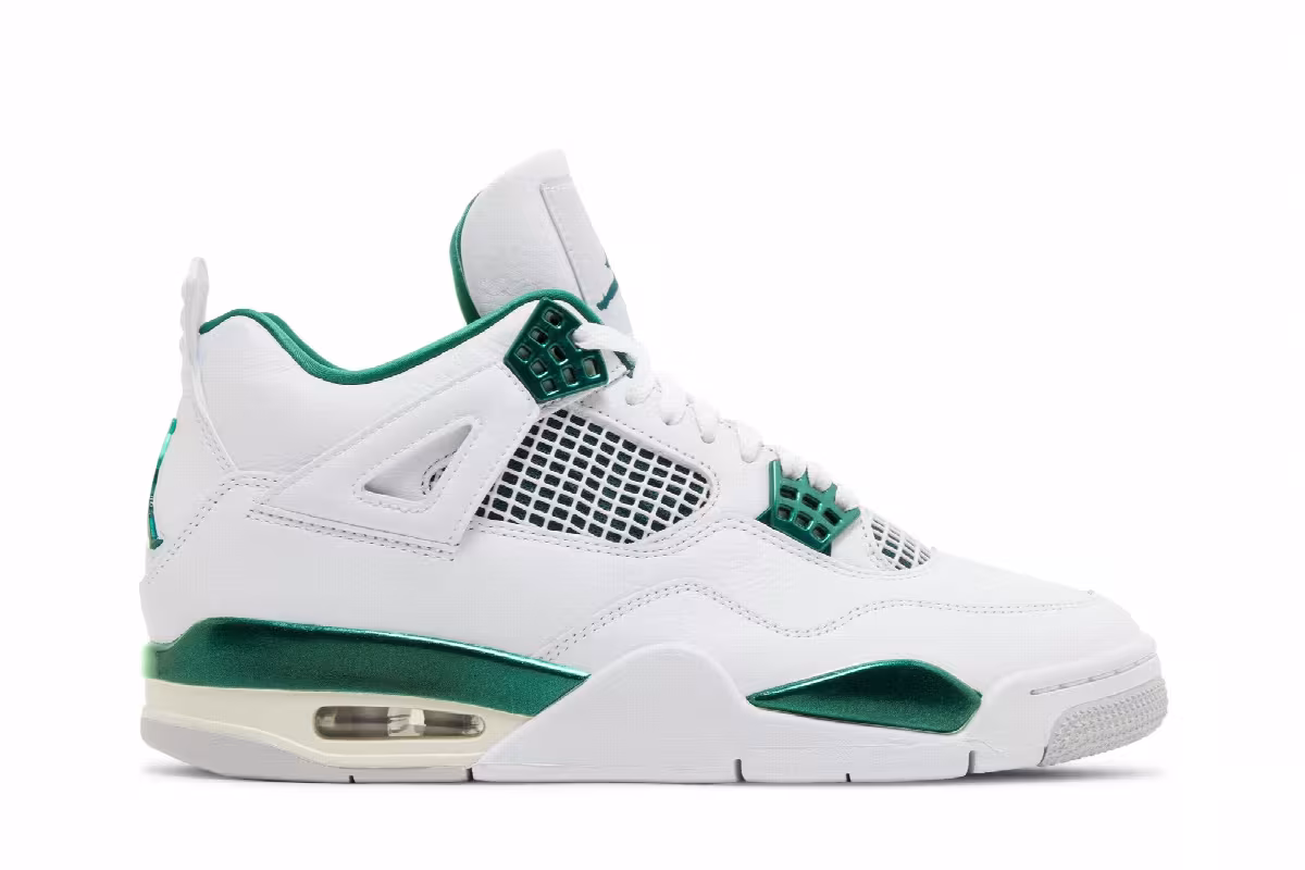 Air Jordan 4 Oxidized Green, view 2
