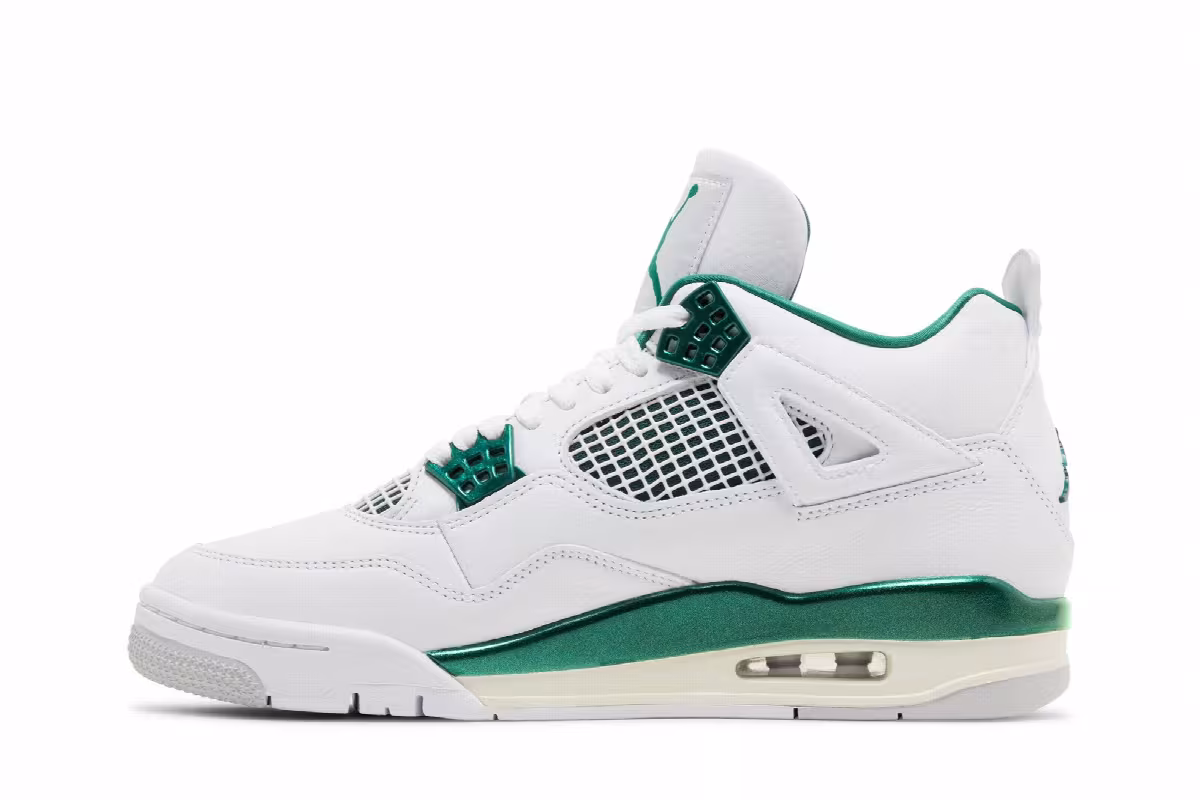 Air Jordan 4 Oxidized Green, view 4