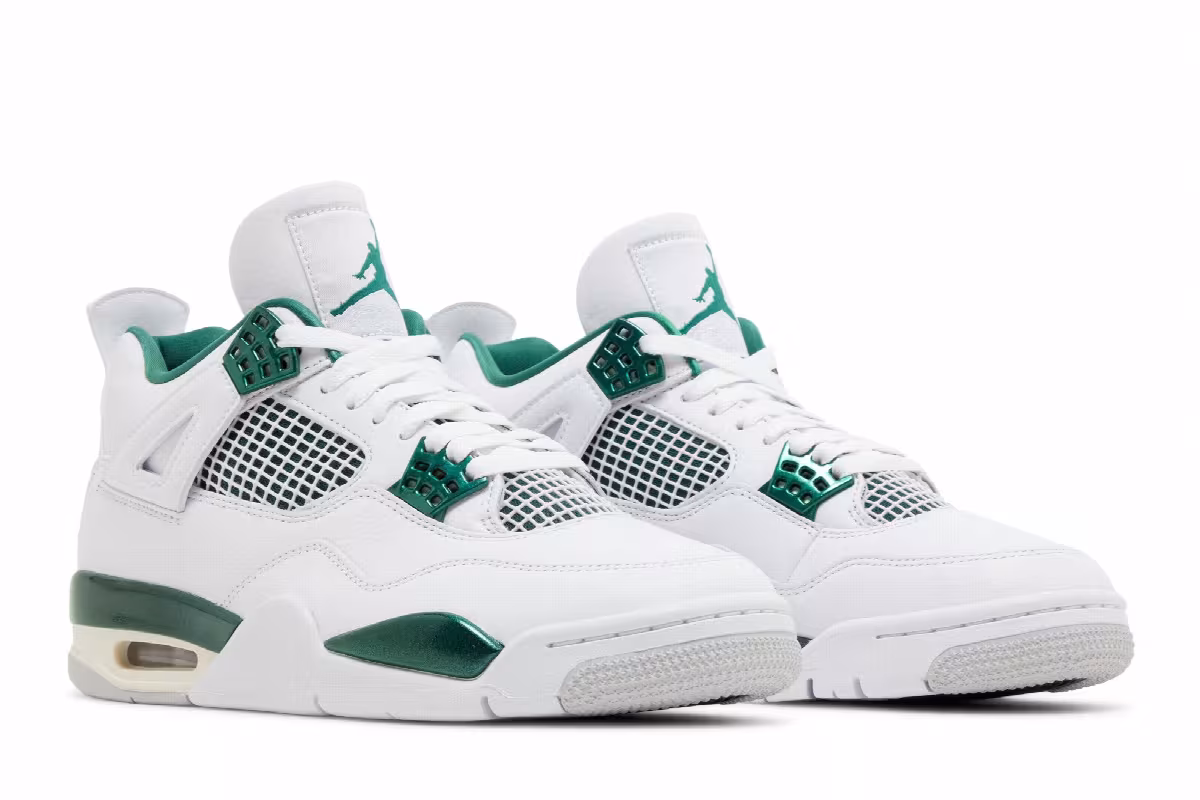 Air Jordan 4 Oxidized Green, view 9