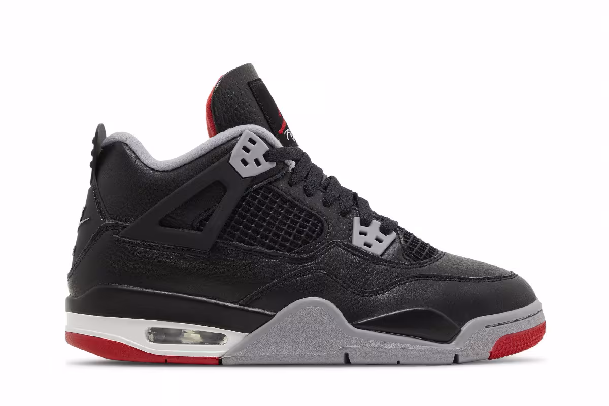 Air Jordan 4 GS Bred Reimagined, view 2