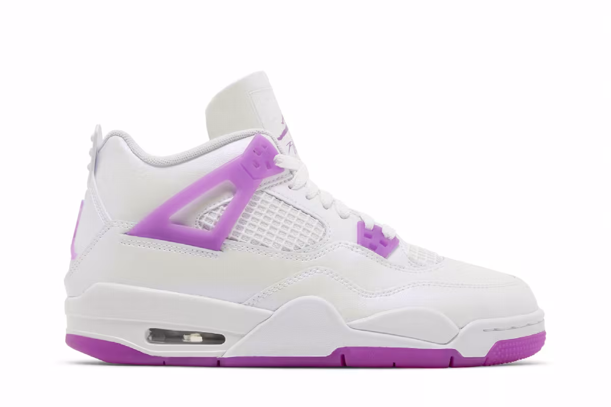 Air Jordan 4 GS Hyper Violet, view 2