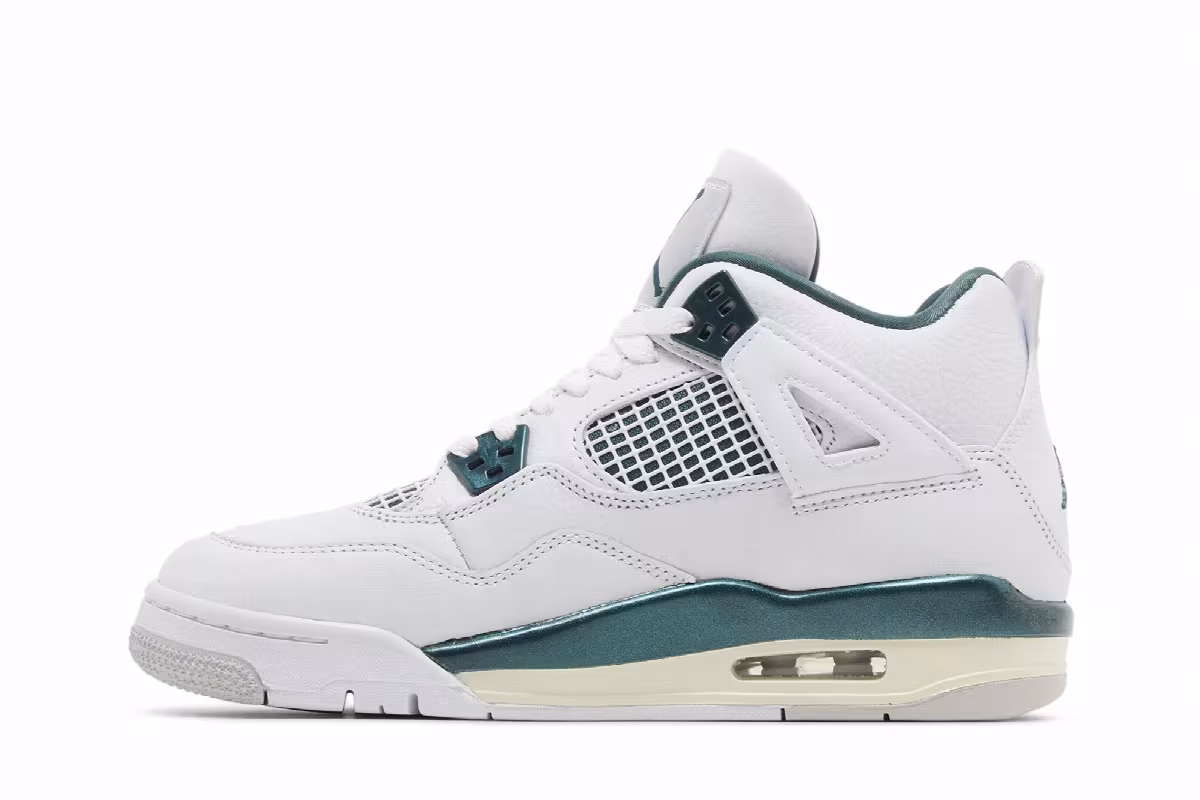 Air Jordan 4 GS Oxidized Green, view 4