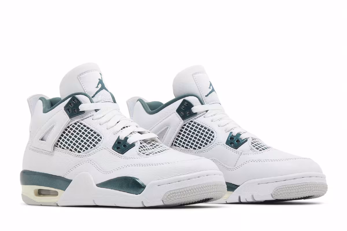 Air Jordan 4 GS Oxidized Green, view 9
