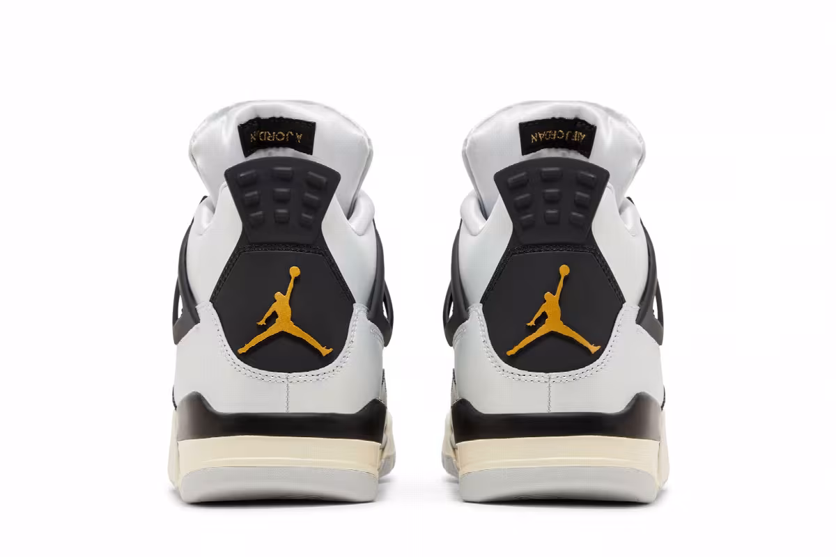 Air Jordan 4 GS Platinum Gold, view 7