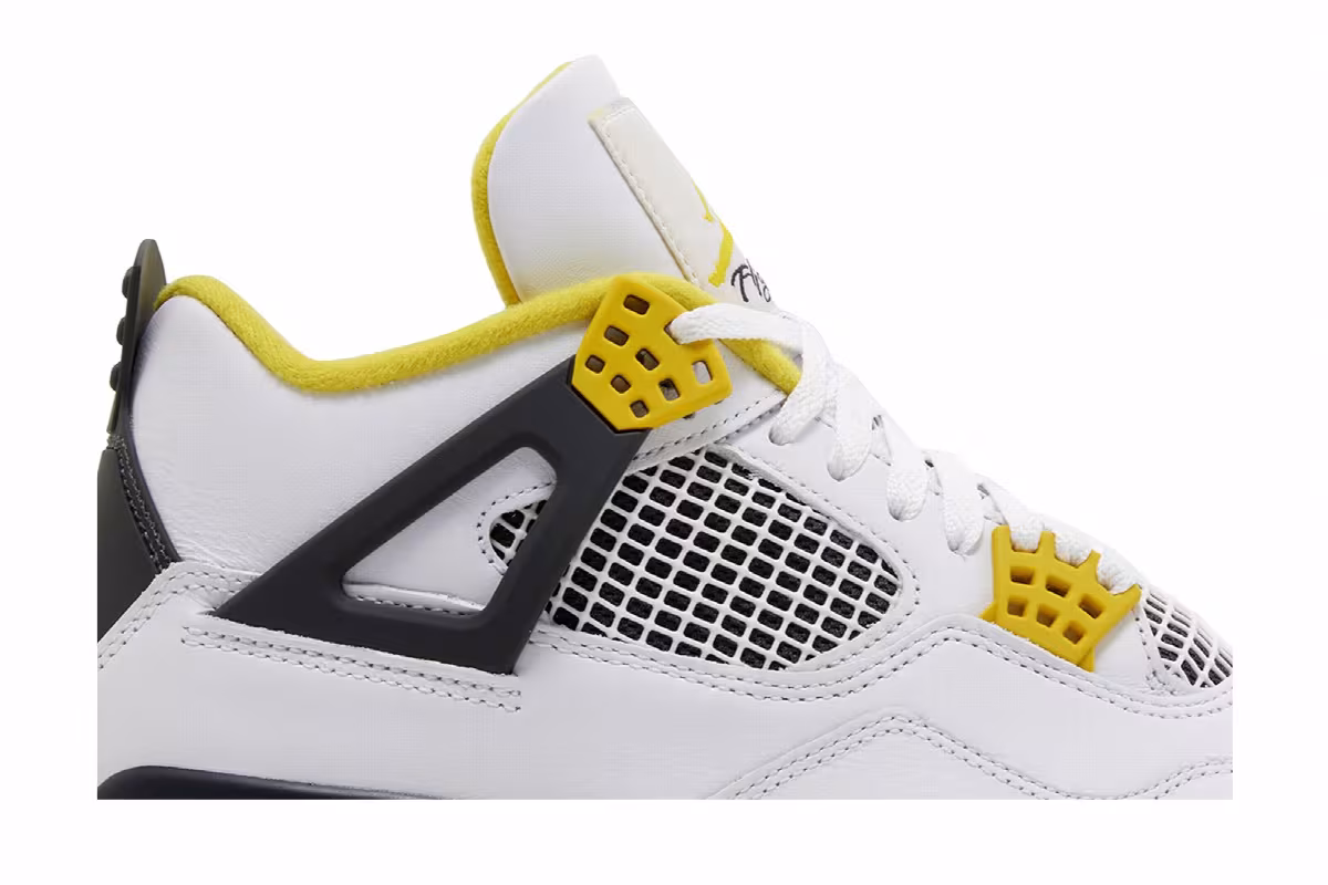 Women's Air Jordan 4 Vivid Sulfur, view 3