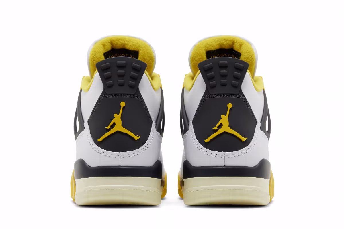 Women's Air Jordan 4 Vivid Sulfur, view 7