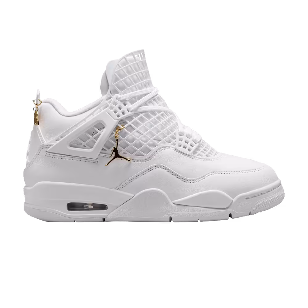 Women's Air Jordan 4 Net - White