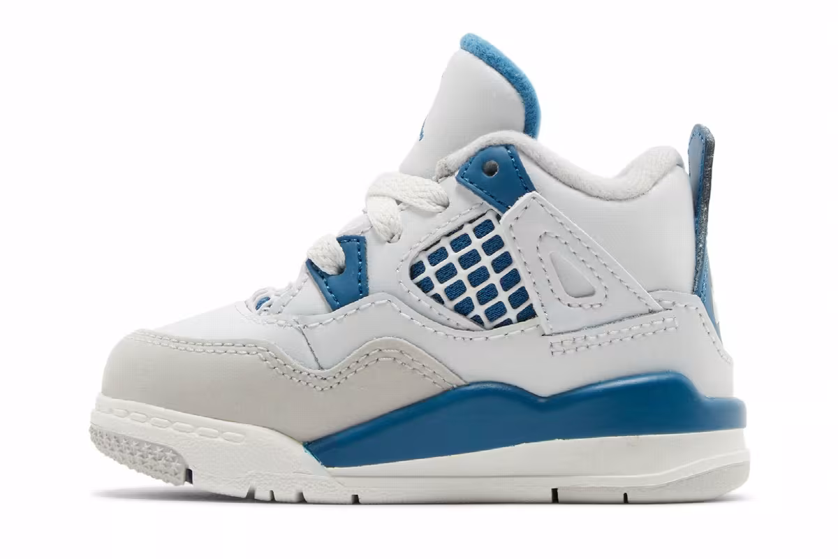 Air Jordan 4 TD Military Blue 2024, view 4