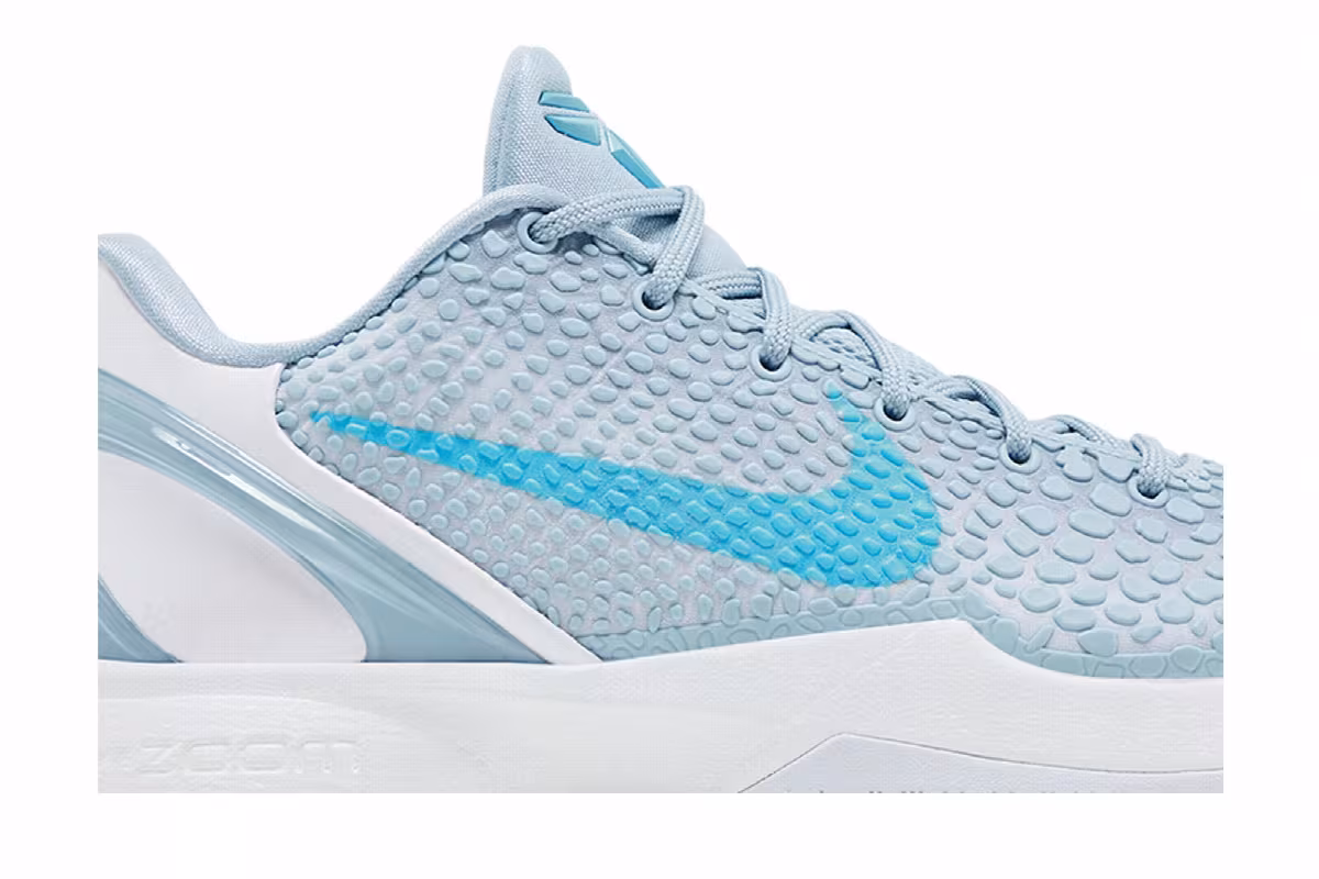 Caitlin Clark x Nike Zoom Kobe 6 Protro Light Armory Blue, view 3