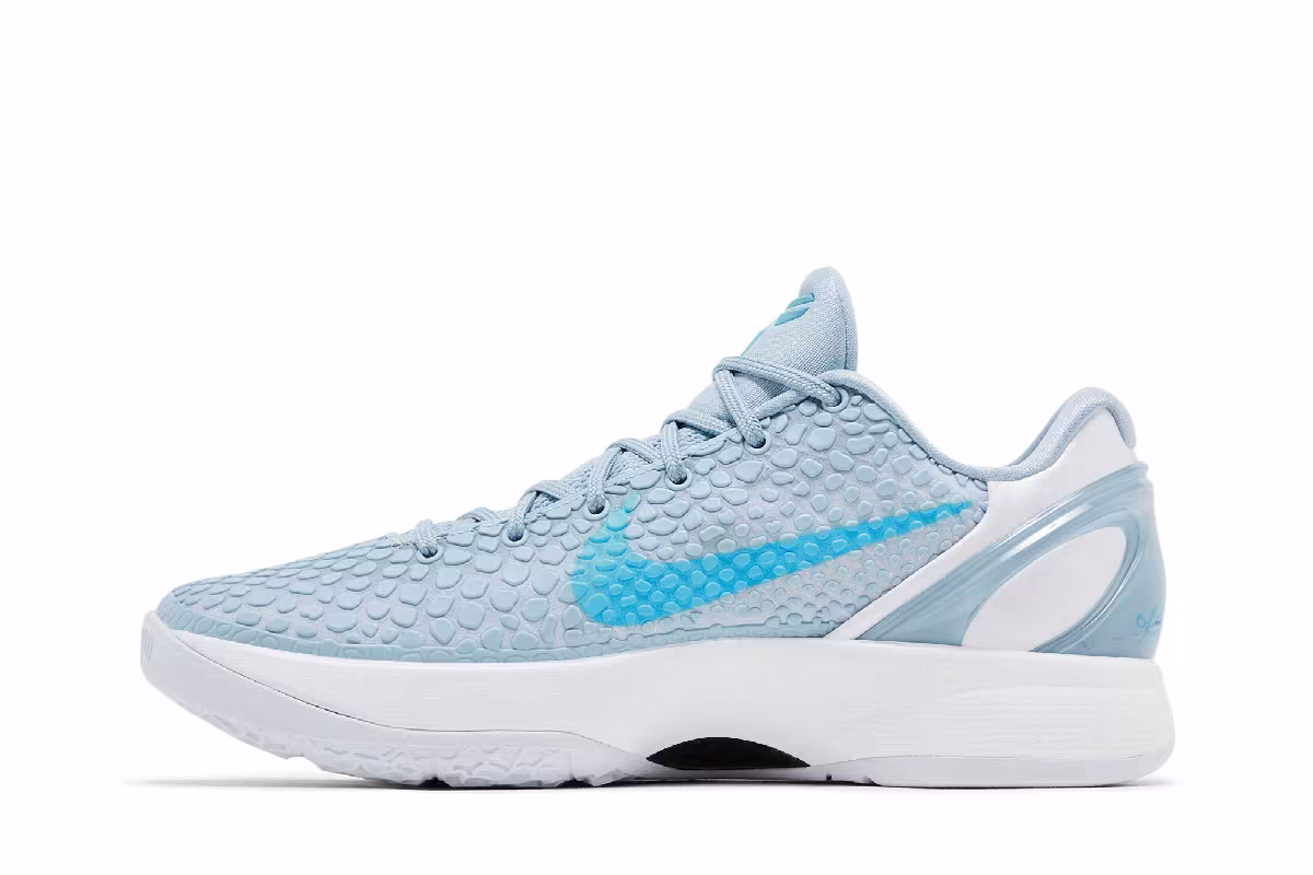 Caitlin Clark x Nike Zoom Kobe 6 Protro Light Armory Blue, view 4