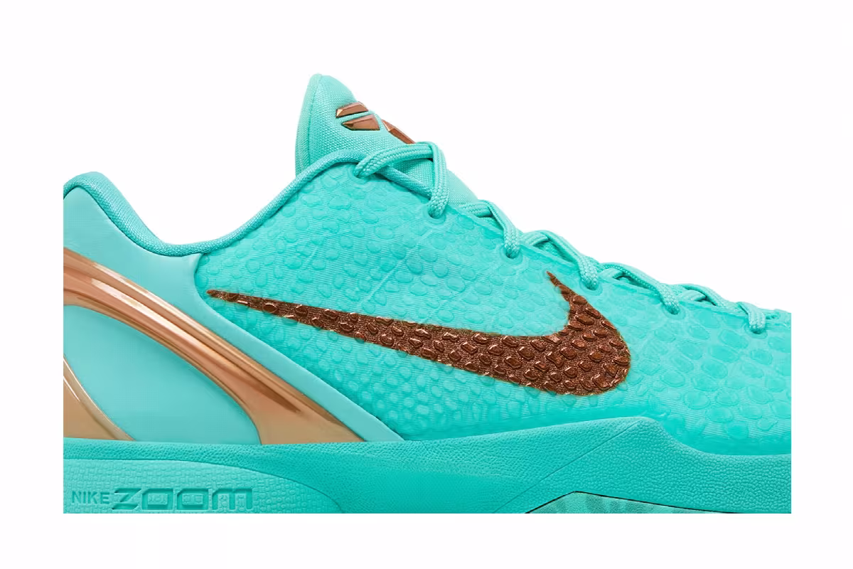 Jalen Brunson x Nike Zoom Kobe 6 Protro Statue of Liberty, view 3