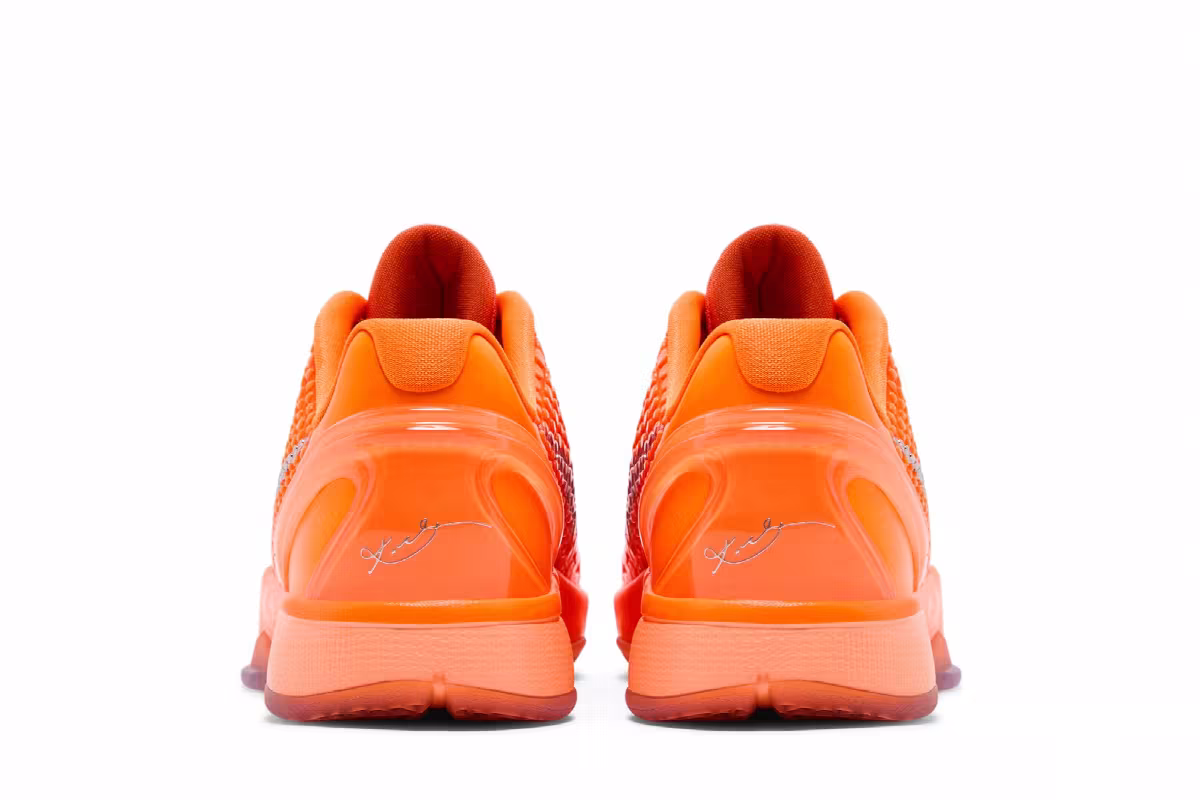 Nike Zoom Kobe 6 GS Total Orange, view 7