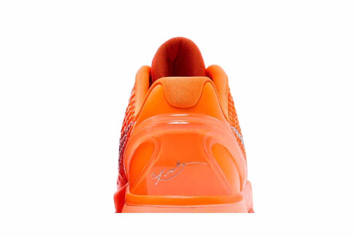 Nike Zoom Kobe 6 GS Total Orange, view 8