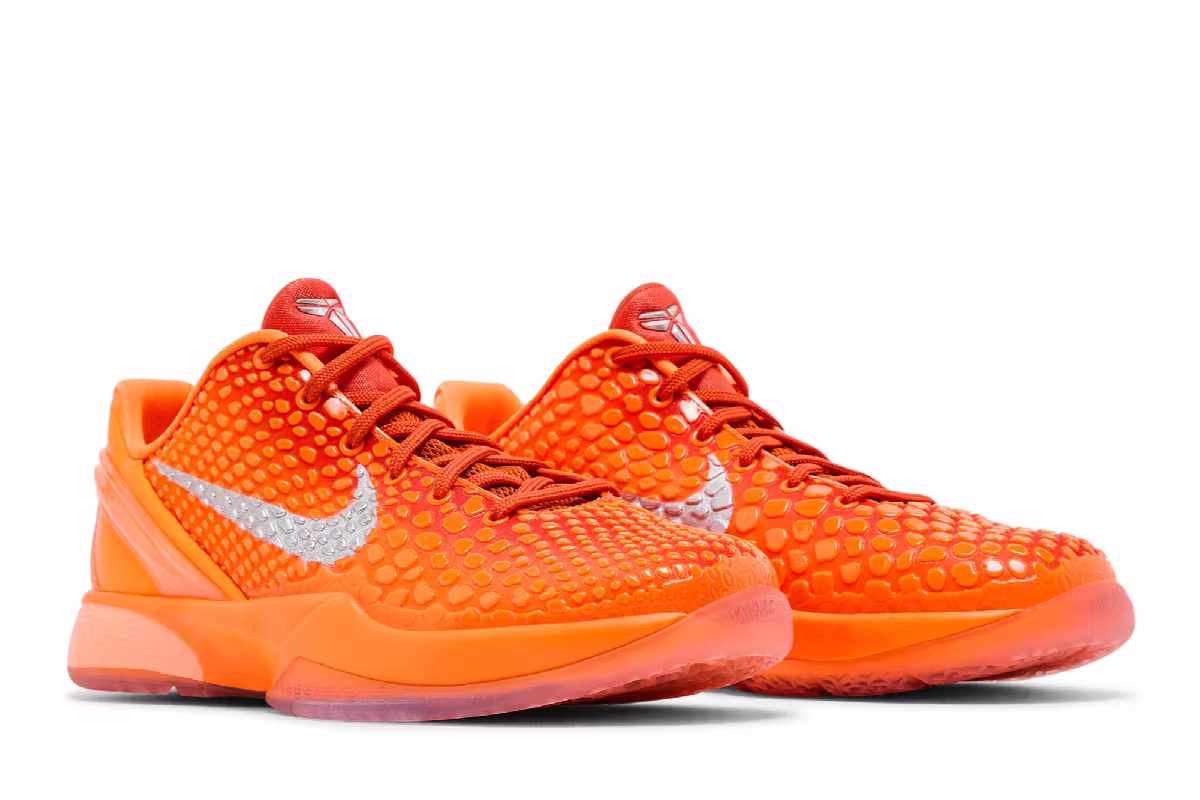 Nike Zoom Kobe 6 GS Total Orange, view 9