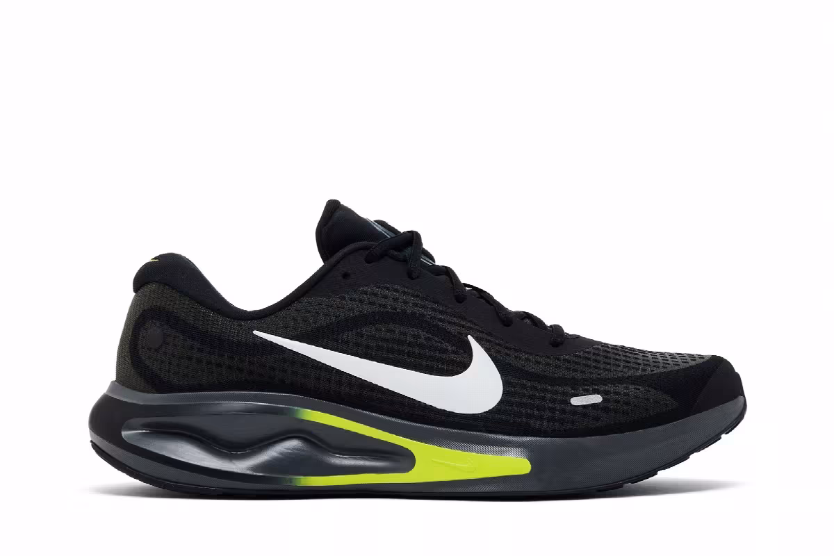 Nike Journey Run Black White Cyber, view 2