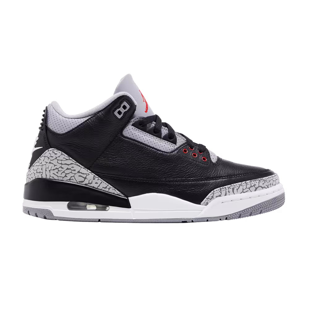Air Jordan 3 OG Black Cement 2024