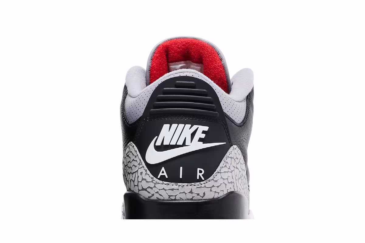 Air Jordan 3 OG Black Cement 2024, view 8