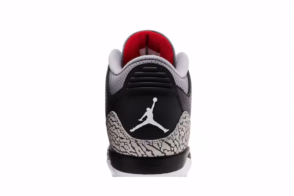 Air Jordan 3 MCS Black Cement, view 8